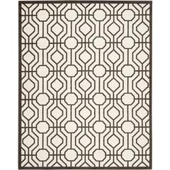 AMHERST, IVORY / BROWN, 8' X 10', Area Rug