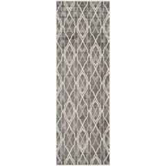 AMHERST, GREY / LIGHT GREY, 2'-3" X 9', Area Rug, AMT417C-29