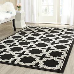 AMHERST, ANTHRACITE / GREY, 5' X 8', Area Rug