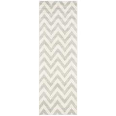 AMHERST, LIGHT GREY / BEIGE, 2'-3" X 11', Area Rug, AMT419B-211
