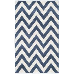 AMHERST, NAVY / BEIGE, 3' X 5', Area Rug, AMT419P-3