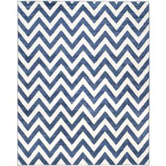 AMHERST, NAVY / BEIGE, 8' X 10', Area Rug, AMT419P-8