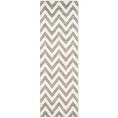 AMHERST, DARK GREY / BEIGE, 2'-3" X 7', Area Rug, AMT419R-27
