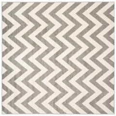 AMHERST, DARK GREY / BEIGE, 5' X 5' Square, Area Rug, AMT419R-5SQ