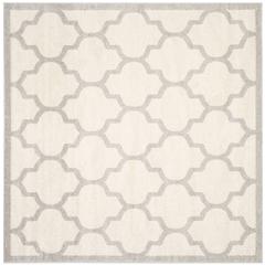 AMHERST, BEIGE / LIGHT GREY, 5' X 5' Square, Area Rug, AMT420E-5SQ