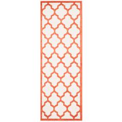 AMHERST, BEIGE / ORANGE, 2'-3" X 7', Area Rug, AMT420F-27