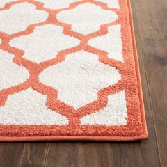 AMHERST, BEIGE / ORANGE, 2'-3" X 11', Area Rug, AMT420F-211