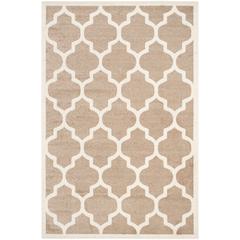 AMHERST, WHEAT / BEIGE, 6' X 9', Area Rug, AMT420S-6
