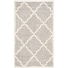 AMHERST, LIGHT GREY / BEIGE, 3' X 5', Area Rug, AMT421B-3