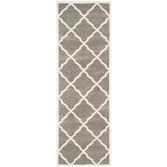 AMHERST, DARK GREY / BEIGE, 2'-3" X 7', Area Rug, AMT421R-27