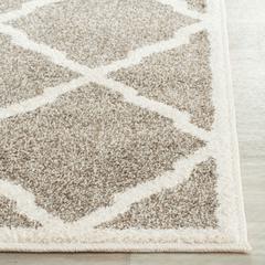 AMHERST, DARK GREY / BEIGE, 2'-3" X 11', Area Rug, AMT421R-211