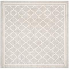 AMHERST, LIGHT GREY / BEIGE, 5' X 5' Square, Area Rug, AMT422B-5SQ