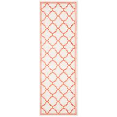 AMHERST, BEIGE / ORANGE, 2'-3" X 7', Area Rug, AMT422F-27