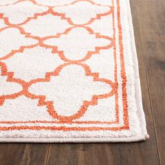 AMHERST, BEIGE / ORANGE, 2'-3" X 11', Area Rug, AMT422F-211