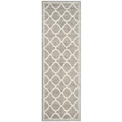 AMHERST, DARK GREY / BEIGE, 2'-3" X 7', Area Rug, AMT422R-27