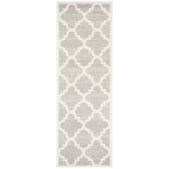 AMHERST, LIGHT GREY / BEIGE, 2'-3" X 7', Area Rug, AMT423B-27