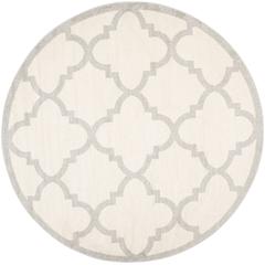 AMHERST, BEIGE / LIGHT GREY, 7' X 7' Round, Area Rug, AMT423E-7R