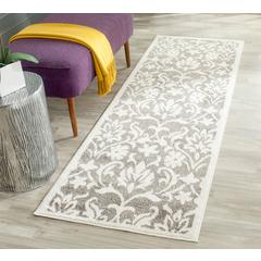 AMHERST, DARK GREY / BEIGE, 2'-3" X 11', Area Rug, AMT424R-211