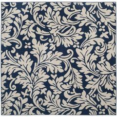 AMHERST, NAVY / IVORY, 7' X 7' Square, Area Rug, AMT425P-7SQ