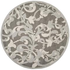 AMHERST, GREY / LIGHT GREY, 7' X 7' Round, Area Rug, AMT428C-7R