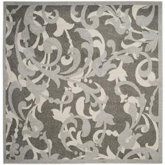 AMHERST, GREY / LIGHT GREY, 7' X 7' Square, Area Rug, AMT428C-7SQ