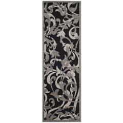AMHERST, ANTHRACITE / LIGHT GREY, 2'-3" X 7', Area Rug