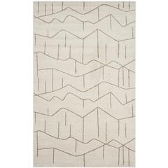 AMHERST, IVORY / GREY, 5'-3" X 8', Area Rug, AMT429K-5