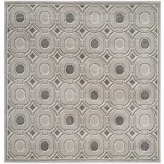 AMHERST, LIGHT GREY / IVORY, 7' X 7' Square, Area Rug, AMT431B-7SQ