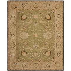 ANATOLIA, SAGE / BEIGE, 9'-6" X 13'-6", Area Rug