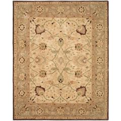 ANATOLIA, IVORY / BROWN, 9'-6" X 13'-6", Area Rug, AN512D-10
