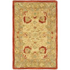 ANATOLIA, BEIGE / RUST, 2' X 3', Area Rug