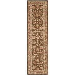 ANATOLIA, BROWN / GREEN, 2'-3" X 8', Area Rug