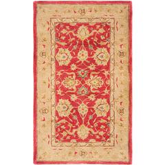 ANATOLIA, RED / IVORY, 3' X 5', Area Rug, AN522A-3