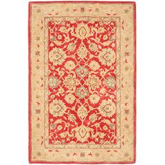 ANATOLIA, RED / IVORY, 4' X 6', Area Rug, AN522A-4