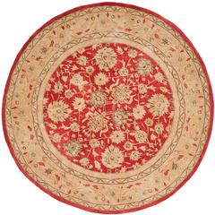 ANATOLIA, RED / IVORY, 6' X 6' Round, Area Rug, AN522A-6R