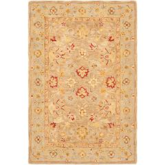 ANATOLIA, TAN / IVORY, 4' X 6', Area Rug, AN522B-4