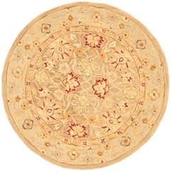 ANATOLIA, TAN / IVORY, 4' X 4' Round, Area Rug