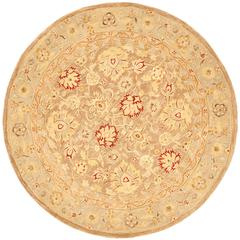 ANATOLIA, TAN / IVORY, 6' X 6' Round, Area Rug, AN522B-6R