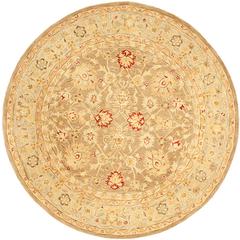 ANATOLIA, TAN / IVORY, 8' X 8' Round, Area Rug