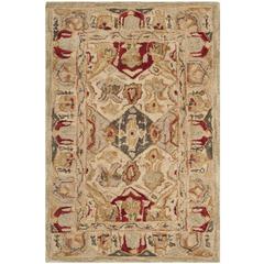 ANATOLIA, BEIGE / MULTI, 2' X 3', Area Rug