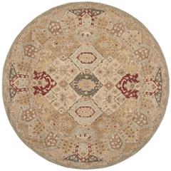 ANATOLIA, BEIGE / MULTI, 4' X 4' Round, Area Rug