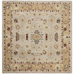 ANATOLIA, IVORY / GOLD, 6' X 6' Square, Area Rug