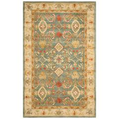 ANATOLIA, LIGHT BLUE / IVORY, 5' X 8', Area Rug