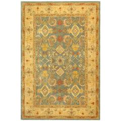 ANATOLIA, LIGHT BLUE / IVORY, 6' X 9', Area Rug