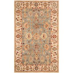 ANATOLIA, BLUE / IVORY, 5' X 8', Area Rug, AN547A-5