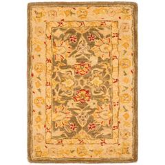ANATOLIA, OLIVE GREY / BEIGE, 2' X 3', Area Rug