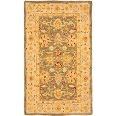 ANATOLIA, OLIVE GREY / BEIGE, 3' X 5', Area Rug