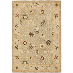 ANATOLIA, BEIGE / SAGE, 6' X 9', Area Rug