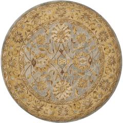 ANATOLIA, BLUE / GREEN, 6' X 6' Round, Area Rug
