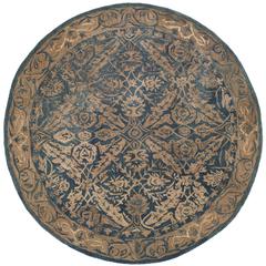 ANATOLIA, NAVY / IVORY, 6' X 6' Round, Area Rug